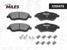 Тормозные колодки дисковые передняя ось MILES E100479