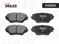 Тормозные колодки дисковые передняя ось MILES E100503