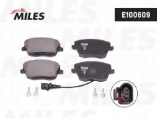 Тормозные колодки дисковые передняя ось MILES E100609