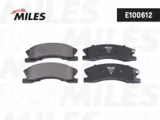 Тормозные колодки дисковые передняя ось MILES E100612