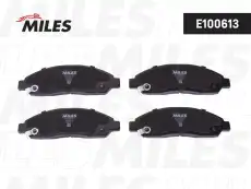 Тормозные колодки дисковые передняя ось MILES E100613