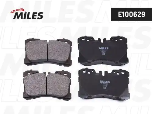 Тормозные колодки дисковые передняя ось MILES E100629