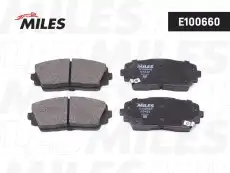 Тормозные колодки дисковые передняя ось MILES E100660