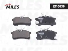 Тормозные колодки дисковые MILES E110636
