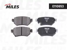 Тормозные колодки дисковые задняя ось MILES E110653