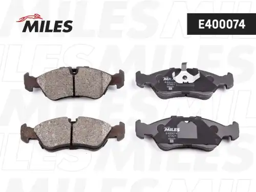 Тормозные колодки дисковые передняя ось MILES E400074