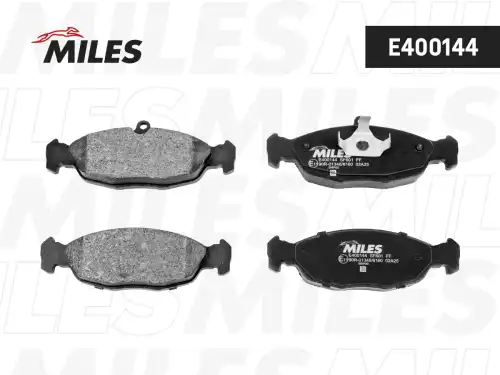 Тормозные колодки дисковые передняя ось MILES E400144