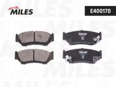 Тормозные колодки дисковые передняя ось MILES E400170