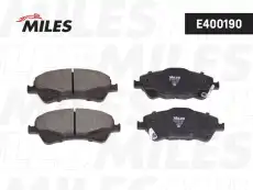 Тормозные колодки дисковые передняя ось MILES E400190