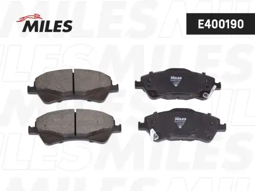 Тормозные колодки дисковые передняя ось MILES E400190
