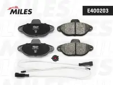 Тормозные колодки дисковые передняя ось MILES E400203