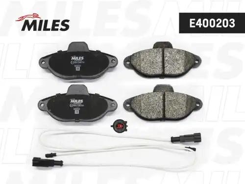 Тормозные колодки дисковые передняя ось MILES E400203