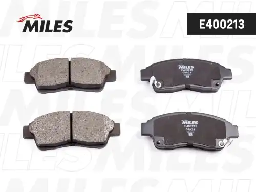 Тормозные колодки дисковые передняя ось MILES E400213