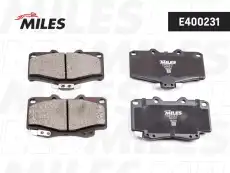Тормозные колодки дисковые передняя ось MILES E400231
