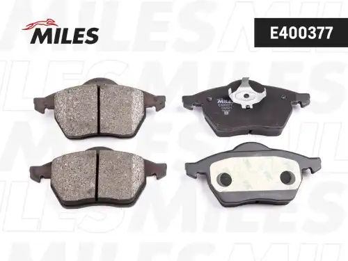 Тормозные колодки дисковые передняя ось MILES E400377