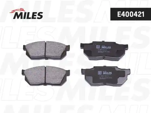 Тормозные колодки дисковые передняя ось MILES E400421