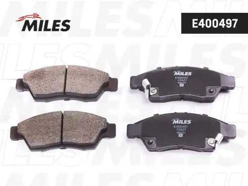 Тормозные колодки дисковые передняя ось MILES E400497
