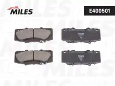 Тормозные колодки дисковые передняя ось MILES E400501