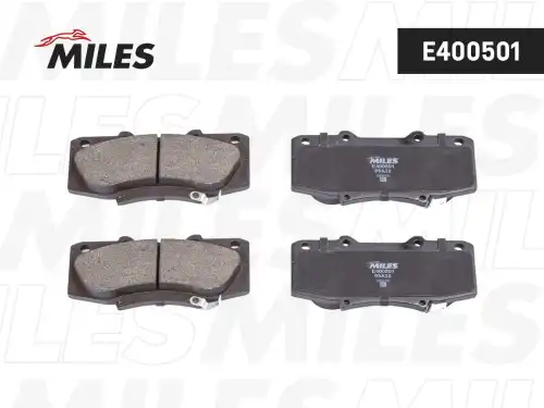 Тормозные колодки дисковые передняя ось MILES E400501