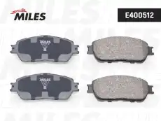Тормозные колодки дисковые передняя ось MILES E400512