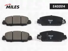 Тормозные колодки дисковые передняя ось MILES E400514