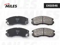 Тормозные колодки дисковые передняя ось MILES E400546