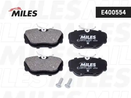 Тормозные колодки дисковые передняя ось MILES E400554
