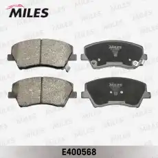 Тормозные колодки дисковые передняя ось MILES E400568
