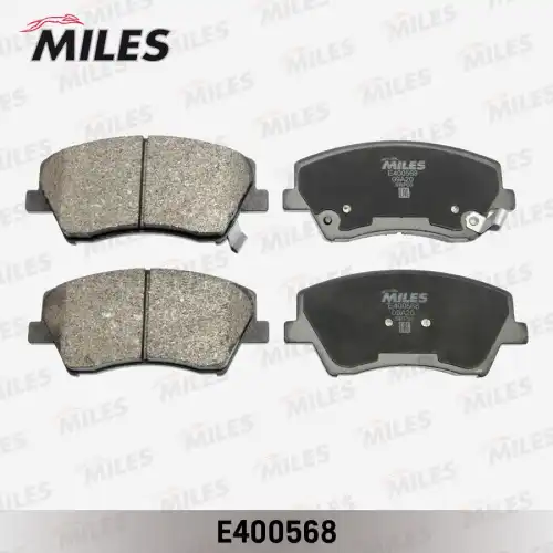 Тормозные колодки дисковые передняя ось MILES E400568