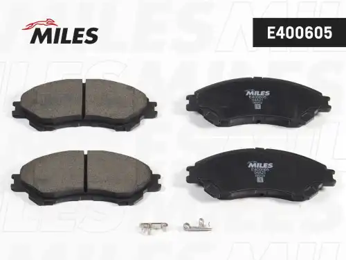 Тормозные колодки дисковые передняя ось MILES E400605