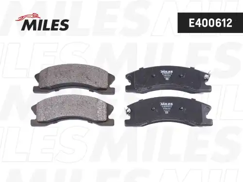 Тормозные колодки дисковые передняя ось MILES E400612