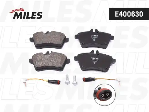 Тормозные колодки дисковые передняя ось MILES E400630