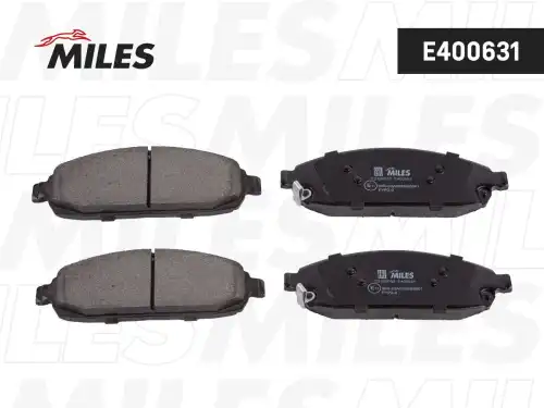 Тормозные колодки дисковые передняя ось MILES E400631