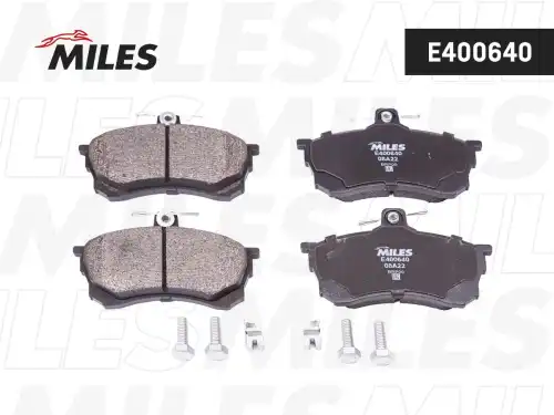 Тормозные колодки дисковые передняя ось MILES E400640