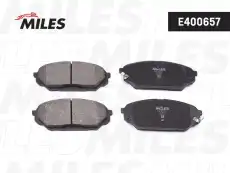 Тормозные колодки дисковые передняя ось MILES E400657