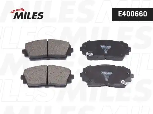 Тормозные колодки дисковые передняя ось MILES E400660
