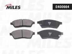 Тормозные колодки дисковые передняя ось MILES E400664