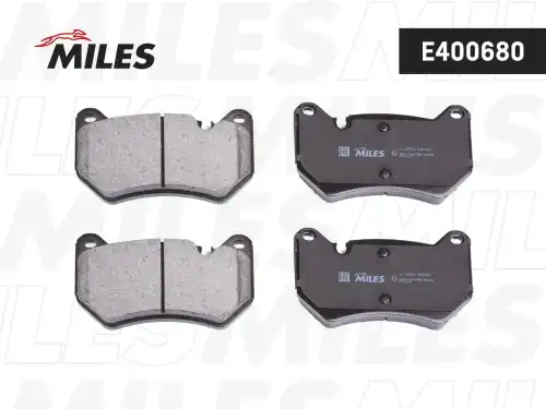 Тормозные колодки дисковые передняя ось MILES E400680