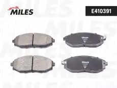 Тормозные колодки дисковые передняя ось MILES E410391