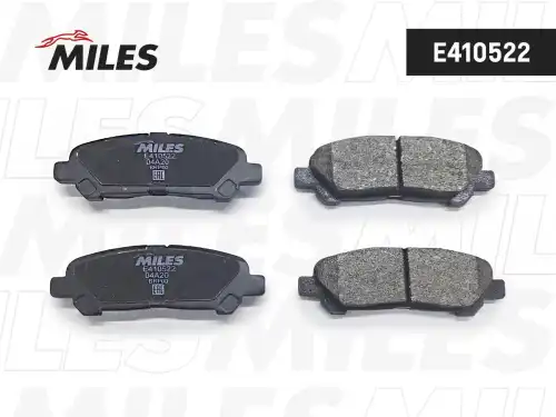 Тормозные колодки дисковые задняя ось MILES E410522