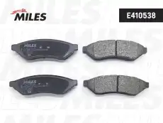 Тормозные колодки дисковые MILES E410538