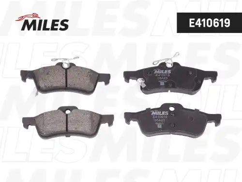 Тормозные колодки дисковые задняя ось MILES E410619