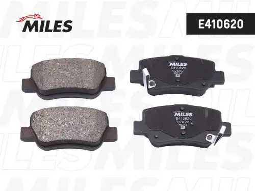 Тормозные колодки дисковые задняя ось MILES E410620