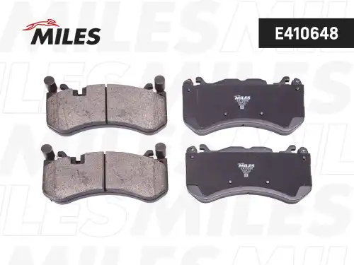 Тормозные колодки дисковые передняя ось MILES E410648