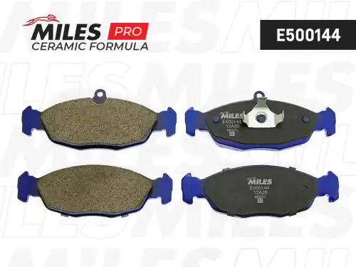 Тормозные колодки дисковые передняя ось MILES E500144