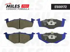Тормозные колодки дисковые передняя ось MILES E500172