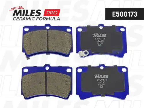 Тормозные колодки дисковые передняя ось MILES E500173