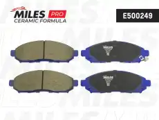 Тормозные колодки дисковые передняя ось MILES E500249