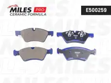 Тормозные колодки дисковые передняя ось MILES E500259