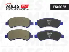 Тормозные колодки дисковые передняя ось MILES E500265